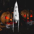 thumbnail image 4 of Labymos 2.78ft Halloween Ghost Hanging Decoration Scary Flying Ghost with Colorful LED Light Spider Skull, 4 of 5