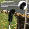 thumbnail image 6 of Txkrhwa Gutter Guard Cleaning Brush, Extendable Guard Cleaner Tool with 7 Splicing Aluminum Extension Poles, Long Splicing Gutter Cleaning Tools for Easy Removing Leaves and Debris Cleaner, 6 of 9