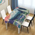 thumbnail image 3 of Yayeee Tablecloths for Rectangular Tables 54 x 54 inch Party Table Cover, Floral Mountain, 3 of 6