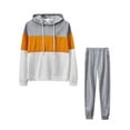 thumbnail image 3 of Crianlook Women Two Piece Tracksuit Set Long Sleeve Pullover Hoodies Sweatpants Sweatsuit Jogger Workout Set, 3 of 3