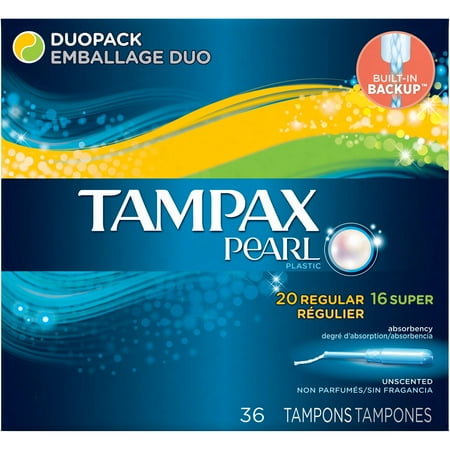 tampax tampons pearl