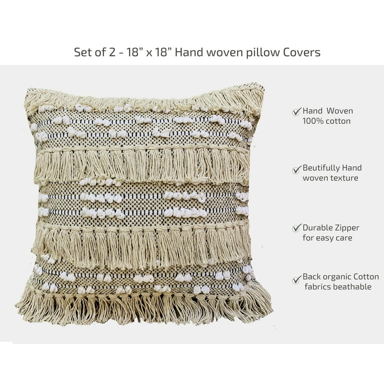 Shop Throw Pillow Cover Tribal Boho Woven Pillowcase