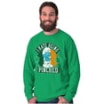 thumbnail image 5 of Smurfs Hate Being Pinched St Paddy Long Sleeve TShirt Men Women Brisco Brands S, 5 of 6