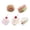 5pcs, variant on YIFAEUX Plush Food Cat Toy Stuffed Dessert Shaped Kitten Toy Realistic Burger Hotdog Sandwich Cake Pet Chew Toy for Indoor Cats