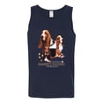 thumbnail image 2 of If It's Not a Bassett Hound Its Just a Dog Gift | Mens Dog Lover Graphic Tank Top, Navy, 3XL, 2 of 3