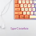 thumbnail image 3 of CHUANK Mechanical Keyboard Wired Compact PC Keyboard Mechanical Gaming Keyboard 61 Keys for Computer/Laptop, 3 of 4