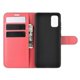 thumbnail image 3 of Litchi Texture Pu Leather Magnetic Flip Stand Wallet Phone Case For Galaxy A41 (global Version) - Red, 3 of 5