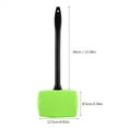 thumbnail image 2 of Car Windshield Cleaning Brush Automobile Window Dust Dirt Removal Tool Easy to Use Green, 2 of 5