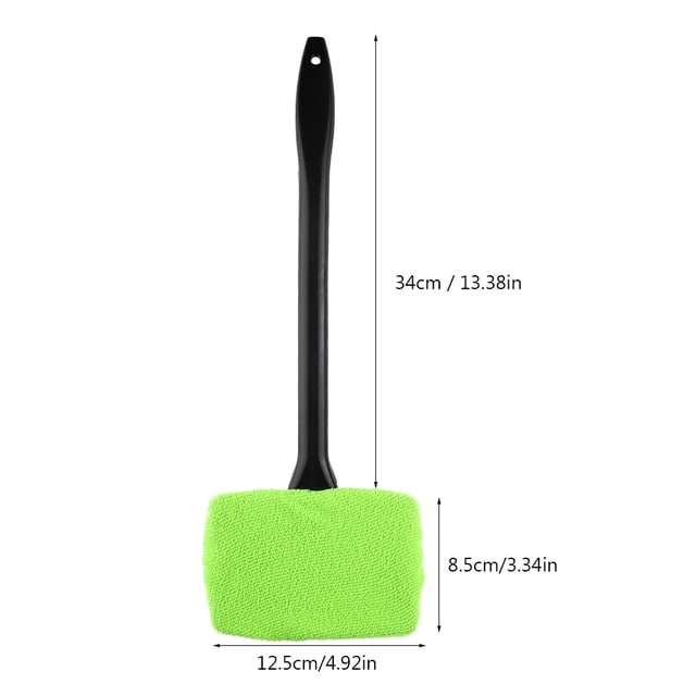 VIFERR Car Windshield Cleaning Soft Brush Automobile Window Dust Dirt Removal Tool Easy to Use(Green)