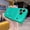 Cyan, variant on Case for iPhone 17 Pro Max,Candy Color Luxury Bright Glossy Tempered Glass Shell Full Lens Screen Protection Shockproof with Wireless Charging Phone Case for iPhone 17 Pro Max,6.9" 2025 (Cyan)