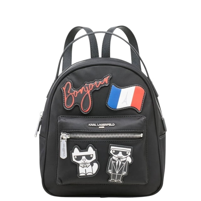 Bolsa estilo Backpack Karl Lagerfeld Bonjour