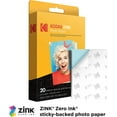 thumbnail image 4 of Kodak Printomatic Instant Camera (Black) Bundle W/Zink Paper 100-Pack & Case, 4 of 6