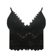 thumbnail image 2 of Women Sexy Bralette Vest Crop Wireless Bras Lingerie Sexy V-Neck Underwear Bra, 2 of 2