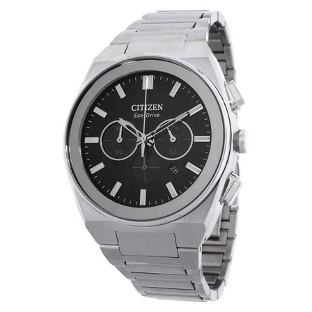 Citizen Axiom SC Chronograph Black Dial Men's Watch CA4580-50E