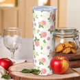 thumbnail image 2 of Pioneer Flower Floral Print Pattern 20oz Skinny Tumbler with Straw & Lid, Double Wall Vacuum Insulated Cup, Leak-Proof, Cup Holder Friendly, Hot 6H Cold 12H, 2 of 6