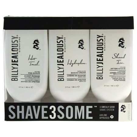 Best Billy Jealousy Shave3Some 3-piece Shave System deal Best Billy Jealousy Shave3Some 3-piece Shave System deal