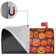 thumbnail image 3 of Halloween Funny Pumpkins Mailbox Covers Magnetic Waterproof Mail Cover Letter Post Box Wraps for Home Garden Yard Decor, 21x18 in, 3 of 6