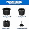 thumbnail image 2 of 8 Pcs Umbrella Base Stand Hole Ring Plug Cover and Cap Patio Umbrella Stand Replacement Parts Stand, 2 of 5