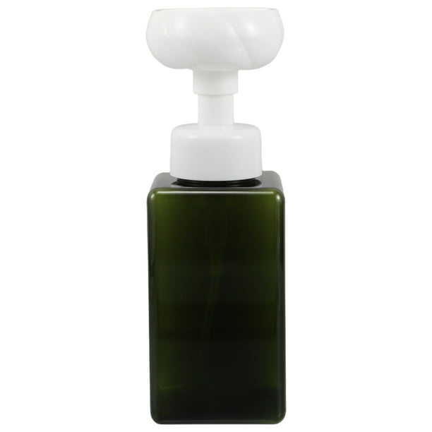 Dispensador de jabón de manos recargable en botella de espuma mousse para baño y cocina Dispensador de jabón espumoso portátil para viajes, champú, limpiador facial y jabón líquido