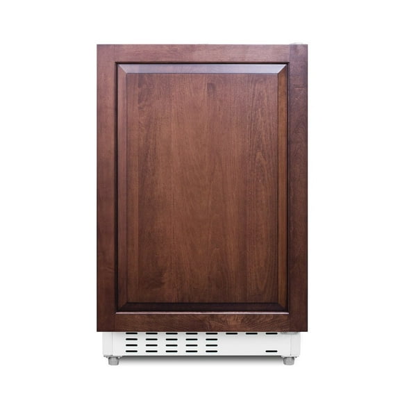 ADA compliant built-in or freestanding 20 Inches wide refrigerator-freezer for residential use with lock