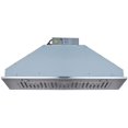thumbnail image 1 of Home Beyond 36 Inches 600 CFM Stainless Steel Under Cabinet Range Hood with 2 LED Lights, 3 Speed Button Control, 1 of 8