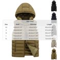 thumbnail image 2 of Iyufng Mens Removable Hooded Quilted Puffer Vests Lightweight Sleeveless Outerwear with Zipper Side Pockets, 2 of 7