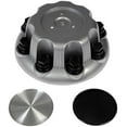 thumbnail image 2 of Dorman 909-029 Wheel Cap for Specific Chevrolet / GMC Models, Silver Fits select: 1999-2020 CHEVROLET SILVERADO, 2003-2020 CHEVROLET EXPRESS G2500, 2 of 3