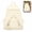 Beige, variant on Spacious Angel Wing Travel Backpack, Practical Nylon Daypack with Roomy Design for Women Outdoor Travel School Work and Daily Carry
