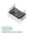 thumbnail image 4 of Uxcell Common Cathode 7 Segment 10 Pin 1 Bit 2.2V 0.56" LED Display Digital Tube Yellow Green 10 Pack, 4 of 6