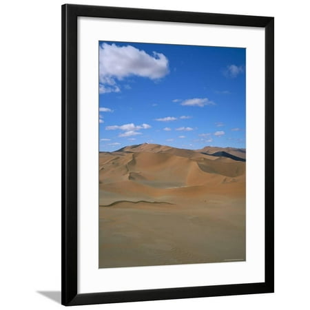 Sossusvlei Sand Dunes, Namib Naukluft Park, Namibia, Africa Framed Print Wall Art By Geoff (Best Tires For Sand Dunes)