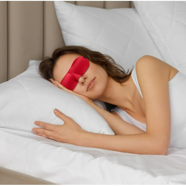 Lunettes de Protection Respirantes pour Dormir en Ombrage pour un Homme Ms, Équipement de Beauté Rouge
