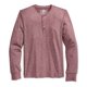thumbnail image 2 of American Rag Marled - Camiseta henley de manga larga para hombre, color rojo, XXL American Rag henley, 2 of 2