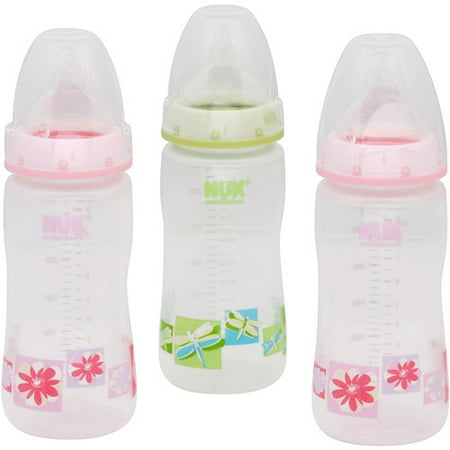 Gerber Nuk - Orthodontic Bottle, Nature 10oz, 3