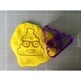 thumbnail image 3 of Caca avec des Lunettes Cookie Cutter- Expédition Rapide - Arêtes Vives - Qualité Exceptionnelle, 3 of 4