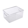 thumbnail image 2 of Clear Pantry Organizer Bins Household Plastic Food Storage Basket Box for Kitchen Countertops Cabinets Refrigerator Freezer, 2 of 3