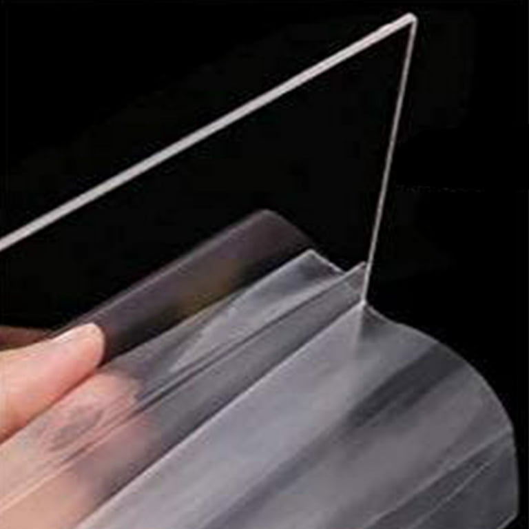 5 Pcs Clear Acrylic Sheet Transparent Board 1mm for Picture Frame Glass 