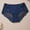 Navy, variant on Avrnliq High Waisted Lace Panties for Women Navy - Seamless Tummy Control Soft Stretch Full Coverage Breathable Ladies Underwear,Size M