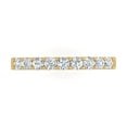 thumbnail image 3 of 1/2 Carat Round Diamond Wedding Band Ring in 14K Yellow Gold (Ring Size 8.75) (SI1-SI2 Clarity), 3 of 4