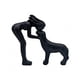 thumbnail image 2 of CaiYueKe Woman and Dog Statue Resin Figurine Home Decor Pet Lover Gift Memorial Keepsake for Shelf Desk Mantel Comforting Sculpture Bond Between Human and Pet, 2 of 7