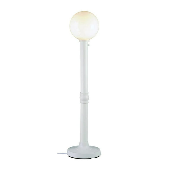 Patio Living Concepts 08711 Globe Floor Lamp - White