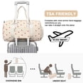 thumbnail image 4 of Bolsa de lona Bluboon para niñas y niños, bonita para gimnasio, con compartimento para zapatos, 4 of 9