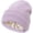 05 Purple, variant on YooGuoGuo Winter Beanie Hats for Women Satin Lining Wool Knit Caps Warm Skull Caps for Fall Cold Weather Gift