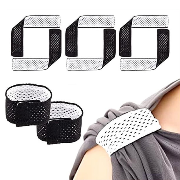 Xihbxyly Correas para Mangas de Camiseta Motion, Diseño de Fijación Antideslizante, Malla Transpirable, Adhesivo Reutilizable, Cómodo Uso Deportivo, Versátiles para Estilos de Vida Activos, Juego de