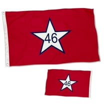 Double Sided US State of Oklahoma from 1911 to 1925 Flag Banner with Brass Grommets 3x5 Feet