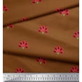 thumbnail image 2 of Soimoi polyester Crepe Fabric Artistic Floral Print Fabric by Yard 52 Inch Wide, 2 of 3