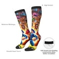 thumbnail image 2 of Gokiu Roblox Womens Athletic Knee High Socks Outdoor Sport Socks Casual Tube Socks, 2 of 7