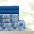 thumbnail image 3 of Beverly Hills 400 Thread Count Breathable 6 Piece Sheet Set – Silky Soft, Lightweight, Wrinkle-Resistant, Fade-Resistant Luxury Bedding (Queen, Skyler), 3 of 3