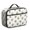 Pug and Crowns, variant on Dog Paw Print Rainbow Chevron Pattern Insulated Lunch Bag Teens,Bento School Lunch Bag for Teens for Work,Picnic or Travel 10.6x7.7x4.3 Inches,12 Can Capacity
