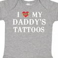 thumbnail image 4 of Inktastic I Love My Daddy's Tattoos Boys or Girls Baby Bodysuit, 4 of 5
