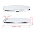 thumbnail image 2 of Unique Bargains 2 Pcs Poignées de Porte en Chrome Ton Argent Décor Remplacement pour Dodge Charger 2011-2015, 2 of 5